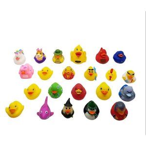Vintage Rubber Ducks Duckie Ducky by Assurance Rinco Elaut Greenbrier Lot of 22